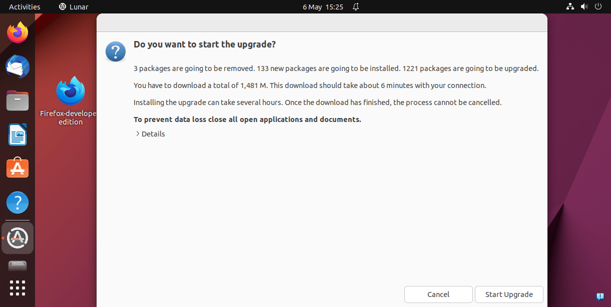 start-the-upgrade-from-ubuntu-22.10-to-23.04 start-the-upgrade-from-ubuntu-22.10-to-23.04